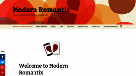 What Modernromantix.com website looked like in 2019 (4 years ago)