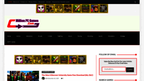 What Millionpcgames.com website looked like in 2019 (4 years ago)