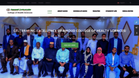 What Med.amouduniversity.org website looked like in 2019 (4 years ago)