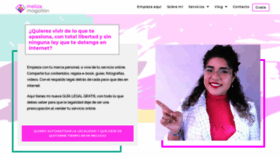 What Melizamogollon.com website looked like in 2019 (4 years ago)