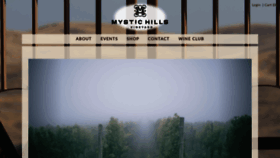 What Mystichillsvineyard.com website looked like in 2019 (4 years ago)