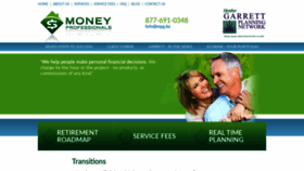 What Moneyprofessionals.com website looked like in 2019 (4 years ago)