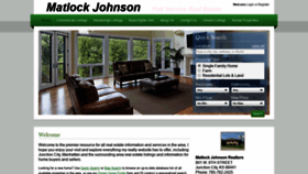 What Matlockjohnson.com website looked like in 2019 (4 years ago)