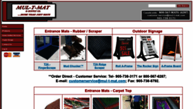 What Mul-t-mat.com website looked like in 2019 (4 years ago)
