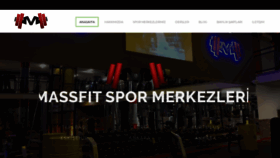 What Massfitgym.com website looked like in 2019 (4 years ago)