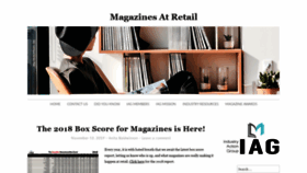 What Magazinesatretail.ca website looked like in 2019 (4 years ago)