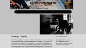 What Medtripsny.com website looked like in 2019 (4 years ago)