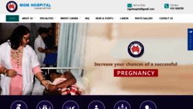 What Mgmhospitalpatna.com website looked like in 2019 (4 years ago)