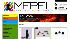 What Mepel.pl website looked like in 2019 (4 years ago)