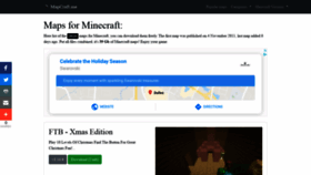 What Mapcraft.me website looked like in 2019 (5 years ago)