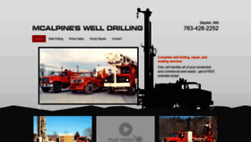 What Mcalpineswelldrilling.com website looked like in 2019 (4 years ago)