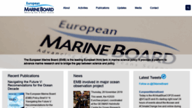 What Marineboard.eu website looked like in 2019 (4 years ago)