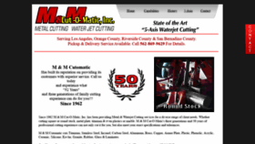 What M-mcutomatic.com website looked like in 2019 (4 years ago)
