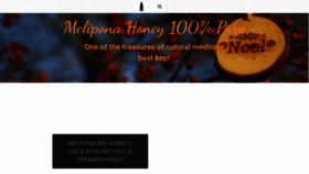 What Meliponinibeehoney.com website looked like in 2019 (4 years ago)