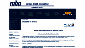 What Mhaac.org website looked like in 2019 (4 years ago)
