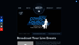 What Musiccitytelevision.com website looked like in 2019 (4 years ago)