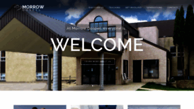 What Morrowgospel.org website looked like in 2019 (5 years ago)