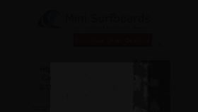 What Minisurfboards.co.uk website looked like in 2019 (4 years ago)
