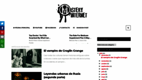 What Misteryinternet.com website looked like in 2019 (4 years ago)