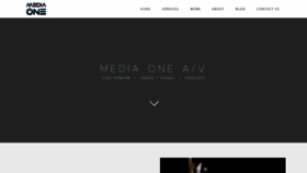 What Mediaoneaudio.com website looked like in 2019 (4 years ago)