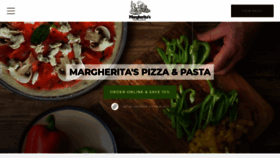 What Margheritaspizzamenu.com website looked like in 2019 (4 years ago)