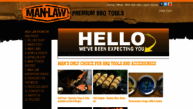 What Manlaw-bbq.com.au website looked like in 2019 (4 years ago)