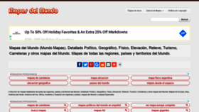 What Mapas-del-mundo.net website looked like in 2019 (4 years ago)