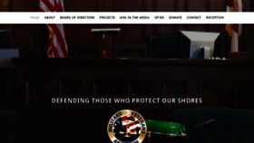 What Militaryveteransadvocacy.org website looked like in 2019 (4 years ago)