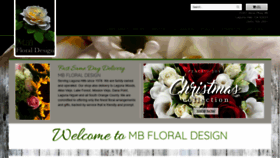 What Mbflorist.com website looked like in 2019 (4 years ago)