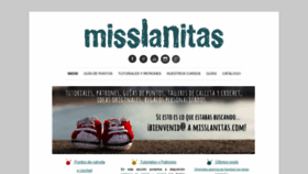What Misslanitas.com website looked like in 2019 (4 years ago)