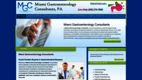 What Miamigastro.org website looked like in 2019 (4 years ago)