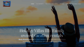 What Myholidayvillasiii.com website looked like in 2019 (4 years ago)