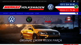 What Merkezvolkswagen.com website looked like in 2019 (4 years ago)