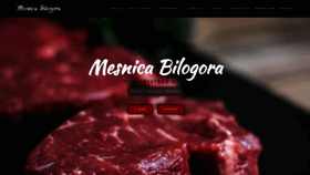 What Mesnica-bilogora.com website looked like in 2019 (4 years ago)