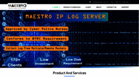 What Maestro.com.bd website looked like in 2019 (4 years ago)