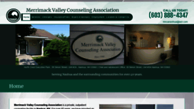 What Merrimackvalleycounseling.org website looked like in 2019 (4 years ago)