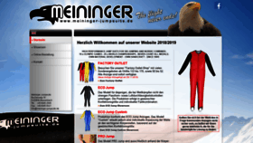 What Meininger-jumpsuits.de website looked like in 2019 (4 years ago)
