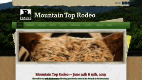 What Mountaintoprodeo.com website looked like in 2019 (4 years ago)
