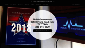 What Mobileinnovations.us website looked like in 2019 (4 years ago)