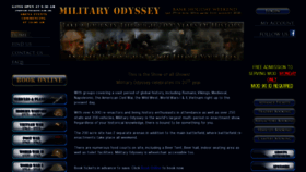What Military-odyssey.com website looked like in 2019 (4 years ago)