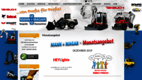What Mann-magar.de website looked like in 2019 (4 years ago)