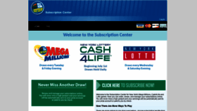 What Mynylottery.org website looked like in 2019 (4 years ago)