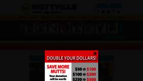 What Muttville.org website looked like in 2019 (4 years ago)