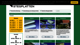 What Meine-stegplatten.de website looked like in 2019 (4 years ago)