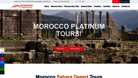 What Moroccoplatinumtours.com website looked like in 2019 (4 years ago)