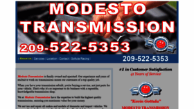 What Modestotransmission.com website looked like in 2019 (4 years ago)