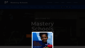 What Masterycharter.org website looked like in 2019 (4 years ago)