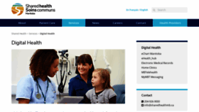 What Manitoba-ehealth.ca website looked like in 2019 (4 years ago)