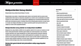 What Medyumlardansonucalanlar.com website looked like in 2019 (4 years ago)