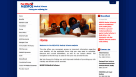 What Medipos.co.za website looked like in 2019 (4 years ago)